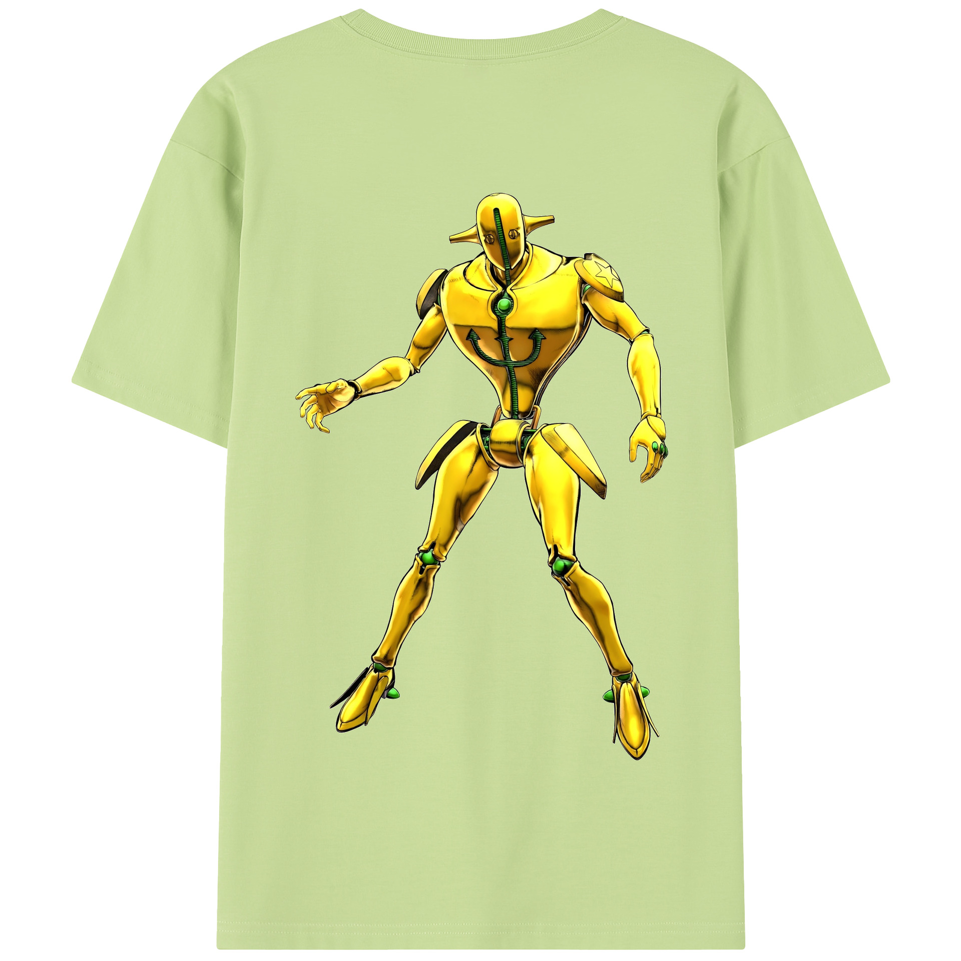 （画像用） ジョジョの奇妙な冒険 JoJo's Bizarre Adventure 綿100％半袖Tシャツ（背面プリント）
